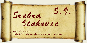 Srebra Vlahović vizit kartica